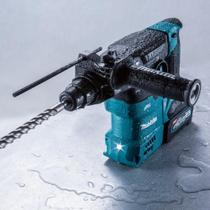 Martelete Combinado 30Mm SDS PLUS Sem Fio 40V 3,9J Resistência Água Poeira AWS HR008GZ Makita