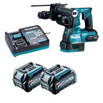 Martelete Combinado 40V XGT HR002 2x Bateria 2.5 Makita 110v