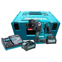 Martelete Combinado Makita 28mm 2bat 4ah 40v XGT HR001GM201-220V