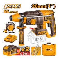 Martelete Combinado SDS Plus à Bateria 20V Linha P20S INGCO