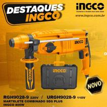 Martelete Combinado Sds Plus Ingco 800w