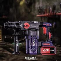 Martelete De Impacto Sds Plus 14 20V Com Duas Baterias Aika