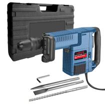 Martelete Demolidor 220V 1500w 11Kg Kit Brocas Ponteira