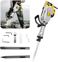 Martelete Demolidor Concreto 2000w 220v Impacto Amarelo 220v 1850bpm Bomvink