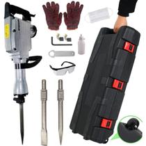 Martelete Demolidor Impacto Rompedor 220v 85 Joules 1900 RPM 2200 Watts + Maleta KaQi SG-9095