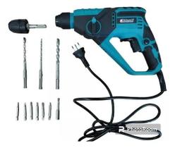 Martelete Furadeira E Parafusadeira 1.000w Profissional 12pc