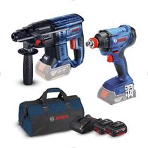 Martelete Gbh 180Li E Chave Impacto + 2 Baterias+Bolsa Bosch