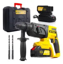 Martelete Impacto Perfurador Brushless Sds 48v 2 Baterias