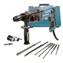 Martelete Makita Hr2470 Azul Com 800W De Potência 110V