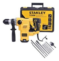 Martelete Perfurador 1250W 220V Sds Profissional STHR1232K-B2 - Stanley Martelete Perfurador 1250W 220V Sds Profissional STHR1232K-B2 - Stanley