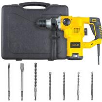 Martelete Perfurador e Rompedor 1.250 watts 3,5 joules SDS Plus com kit de acessórios - STHR1232K (220V) Martelete Perfurador e Rompedor 1.250 watts 3,5 joules SDS Plus com kit de acessórios - STHR1232K (220V)