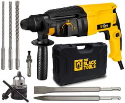 Martelete Perfurador E Rompedor Sds-plus Acessórios + Brocas 220V The Black Tools