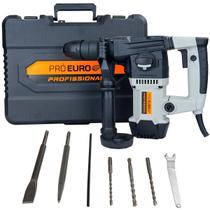 Martelete Perfurador Rompedor 1500w 4100i/m 5j 220V Com Maleta - Pró Euro