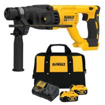 Martelete Perfurador/Rompedor 20V MAX SDS Plus 1'' (26mm) com Potência de 2,6J e 2 Baterias de 5Ah - DCH133B-B3 Martelete Perfurador/Rompedor 20V MAX SDS Plus 1'' (26mm) com Potência de 2,6J e 2 Baterias de 5Ah - DCH133B-B3