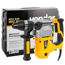 Martelete Perfurador Rompedor 220v 60Hz Tipo SDS Plus Potência 800W 4,0J Vonder