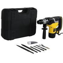 Martelete Perfurador Rompedor 2400W SDS Plus 6,5J com Maleta e Acessórios Profissional
