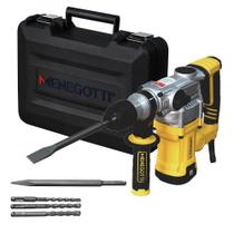 Martelete Perfurador Rompedor 5KG 4,8J 1300W MMR1300 Plus Menegotti 220V Martelete Perfurador Rompedor 5KG 4,8J 1300W MMR1300 Plus Menegotti 220V