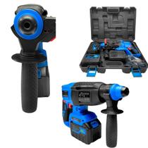Martelete Perfurador/Rompedor Brushless 1150W SDS Plus 2x Baterias com Maleta e Acessórios