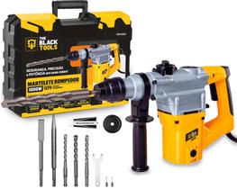 Martelete Perfurador Rompedor Profissional Sds Plus 1000w 110V The Black Tools