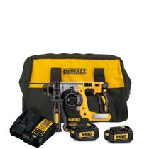 Martelete Perfurador Rompedor Sds Plus Dch273 + 2 Baterias 3ah Dewalt