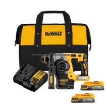 Martelete Perfurador Sds Plus 2 Baterias Powerstack Dewalt Dch273 Bolsa