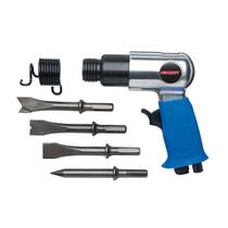 Martelete pneumático 150mm com talhadeira ponteiras 8PK Eda Martelete pneumático 150mm com talhadeira ponteiras 8PK Eda