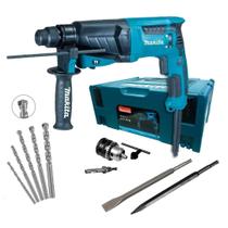 Martelete Romp Makita Hr2630J 830W + Malet E Broca Vide 220V Martelete Romp Makita Hr2630J 830W + Malet E Broca Vide 220V