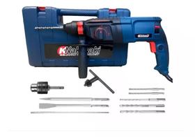 Martelete Rompedor 110v + Furadeira / Impacto 960w Com 12 Peças Martelete Rompedor 110v + Furadeira / Impacto 960w Com 12 Peças