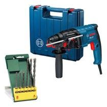 Martelete Rompedor Bosch Gbh 220 + Kit Sds Plus 6 Pcs 220v Martelete Rompedor Bosch Gbh 220 + Kit Sds Plus 6 Pcs 220v
