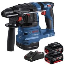 Martelete Rompedor GBH 185-LI 18V Brushless com 2 Baterias e Carregador BOSCH