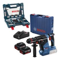 Martelete Rompedor Gbh 187-li Bosch 2 Baterias Kit 83 Peças