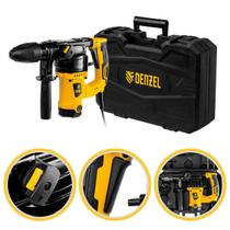Martelete Rompedor Perfurador 1100W 4 Joules Denzel Profissional Rotativo Combinado Impacto Sds Plus Martelete Rompedor Perfurador 1100W 4 Joules Denzel Profissional Rotativo Combinado Impacto Sds Plus