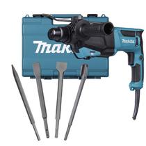 Martelete Rompedor Sds Plus Hr2670 Makita 800W e 3 joules + Kit ponteiro e talhadeira VOLTAGEM:110V