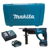 Martelete Rotativo Rompedor a Bateria 18V BIVOLT DHR202RFE MAKITA