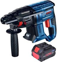Martelete SDS Plus 18V 2,3KG GBH 180-LI Bateria 8 Ah GBA Procore BOSCH