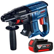 Martelete SDS Plus 18V BRUSHLESS 2,3KG GBH 180-LI Bateria 4Ah BOSCH