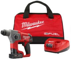 Martelete SDS Plus Rot. 16mm 12V Fuel MILWAUKEE 2416-21XC