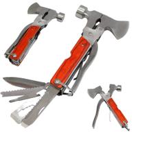 Martelo Alicate Canivete Multifuncional com Funções Diversas para Camping e Caça BOM1501