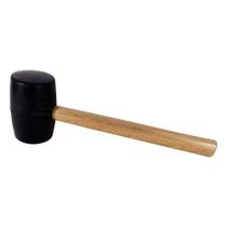 Martelo Borracha Com Cabo De Madeira 830g - 80mm
