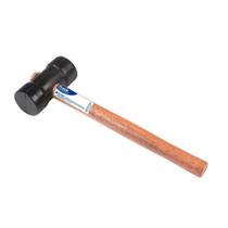 Martelo Borracha Pratik 40mm Preto Embalagem c/ 6 unidades