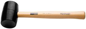 Martelo Borracha Preta Modelo Americano 225 G Tramontina Pro