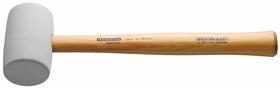 Martelo de Borracha 225 g Tramontina com Cabo de Madeira Modelo Americano