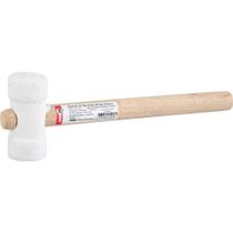 Martelo de Borracha 40mm para Azulejista Cabo em Madeira Branco Nove54 Martelo de Borracha 40mm para Azulejista Cabo em Madeira Branco Nove54