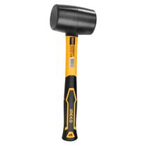 Martelo de borracha 450g com cabo de fibra INGCO Martelo de borracha 450g com cabo de fibra INGCO