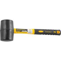 Martelo De Borracha 55 Mm, Cabo Em Fibra, Preto, Vonder Ostenvonder