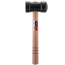 Martelo de Borracha 60mm Preta - AT5060P - PINCÉIS ATLAS Martelo de Borracha 60mm Preta - AT5060P - PINCÉIS ATLAS