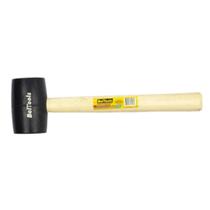 Martelo de Borracha 60mm Preto cabo Madeira Beltools Martelo de Borracha 60mm Preto cabo Madeira Beltools