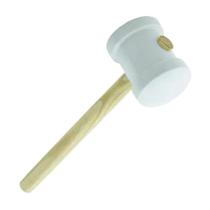 Martelo de Borracha 60mm Thompson BR Construção Piso Azulejo Obra Profissional Ferramenta Durável