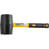 Martelo de Borracha 70 mm, Cabo em Fibra, Preto, Vonder OstenVonder