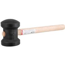 Martelo de borracha 80 mm preto